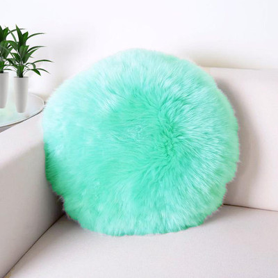 Catchyx Cart Microfibre Solid Cushion Pack of 1(Light Green)