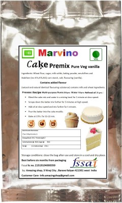 Marvino Cake Premix Vanilla Veg (Ready Premix) 1000 g