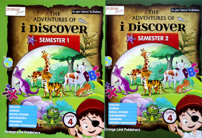I Discover Semester Class -4 Sem 1&2(Set Of 2 BOOKS)(Paperback, K. Venugopalrao)