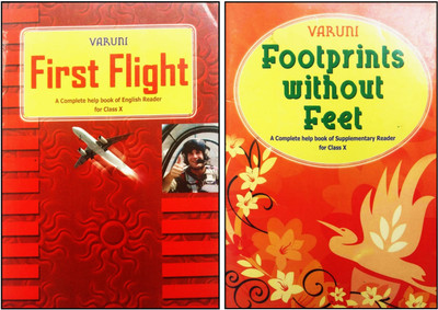 A Helpbook With Complete Translation And Textual Answers English ( First Flight +FootPrint Without Feet ) (Ncert Syllabus) Class 10 Class Helpbook With Question Answers And Hindi Translation(Paperback, Varuni) A Helpbook With Complete Translation And Textual Answers English ( First Flight +FootPrint Without Feet ) (Ncert Syllabus) Class 10 Class Helpbook With Question Answers And Hindi Translation(Paperback, Varuni)