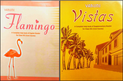 Varuni NCERT Flamingo And Vistas Fully Solved With Questions And Answers And Word Meanings Helpbook In English (Core Course) For Class - 12 ( Set Of 2 Books)(Paperback, NCERT)