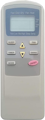 LipiWorld 41 AC Remote Control Compatible for  AC Kenstar Remote Controller(White)