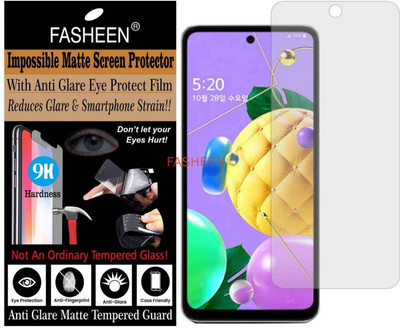 Fasheen Impossible Screen Guard for LG Q52 (Flexible Matte)(Pack of 1)