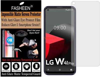Fasheen Impossible Screen Guard for LG W41 (Flexible Matte)(Pack of 1)