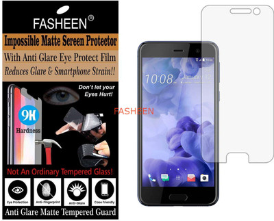 Fasheen Impossible Screen Guard for HTC U PLAY (Flexible Matte)(Pack of 1)