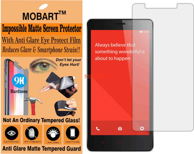 MOBART Impossible Screen Guard for MI REDMI NOTE (Flexible Matte)(Pack of 1)