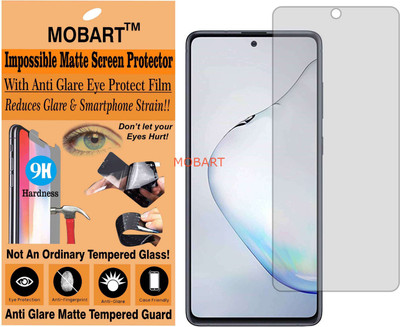 MOBART Impossible Screen Guard for SAMSUNG GALAXY NOTE 10 LITE (Flexible Matte)(Pack of 1)