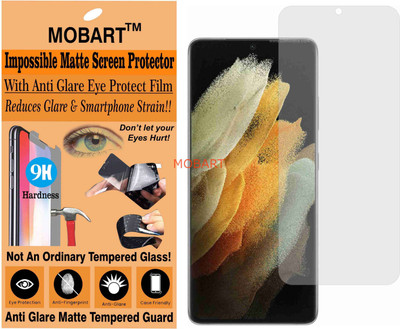 MOBART Impossible Screen Guard for SAMSUNG S21 ULTRA 5G (Flexible Matte)(Pack of 1)