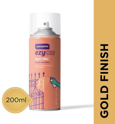 ASIAN PAINTS Gold Spray Paint 200 ml (Pack of 1)