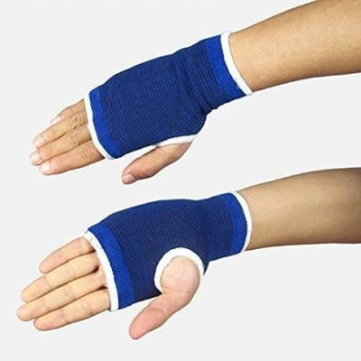 Kvishka everything you need is Relaxing Palm Support Hand & Wrist Glove For Palm Pain Relief Palm Support (Blue) Hand Support(Blue)