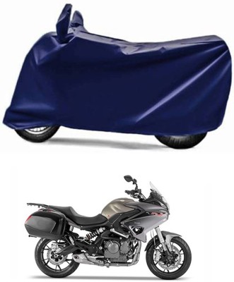 RONISH Waterproof Two Wheeler Cover for Benelli(TNT 600 GT, Blue)