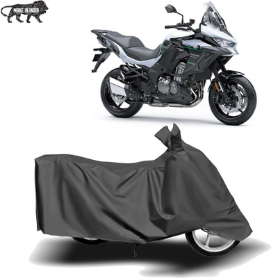 MOTOGENIX Two Wheeler Cover for Kawasaki(Versys 1000, Grey)
