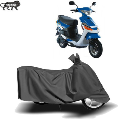 MOTOGENIX Two Wheeler Cover for Universal For Bike(Yo Style, Grey)