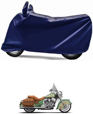 RONISH Waterproof Two Wheeler Cover for Indian(Chief Vintage, Blue)