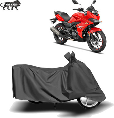 MOTOGENIX Two Wheeler Cover for Hero(Xtreme 200S, Grey)