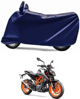 RONISH Waterproof Two Wheeler Cover for KTM(390 Duke, Blue)