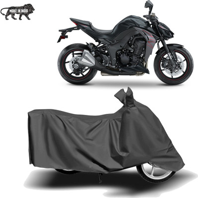 MOTOGENIX Two Wheeler Cover for Kawasaki(Z1000, Grey)