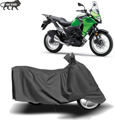 MOTOGENIX Two Wheeler Cover for Kawasaki(Versys-X 300, Grey)