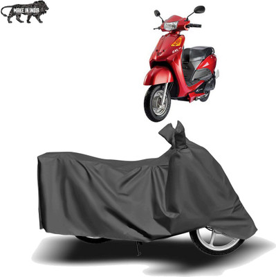 MOTOGENIX Two Wheeler Cover for Universal For Bike(Yo EXL, Grey)