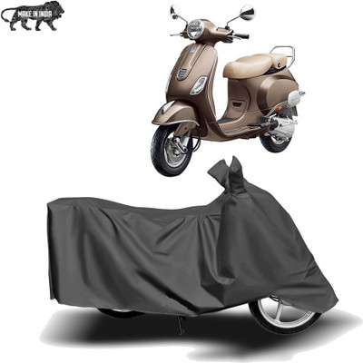 MOTOGENIX Two Wheeler Cover for Vespa(Vespa, Grey)