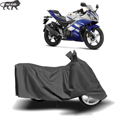 MOTOGENIX Two Wheeler Cover for Yamaha(YZF R15 Ver 2.0, Grey)