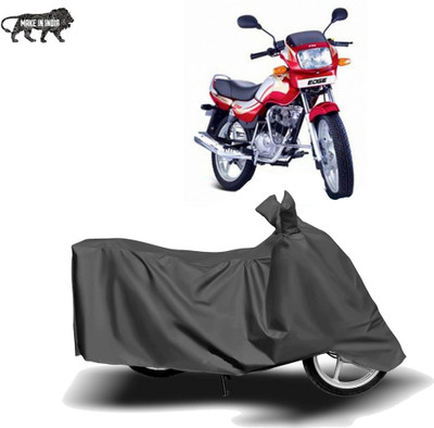 MOTOGENIX Two Wheeler Cover for TVS(Victor Edge, Grey)