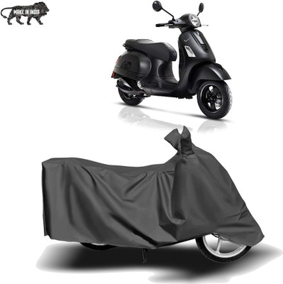 MOTOGENIX Two Wheeler Cover for Vespa(Urban Club, Grey)