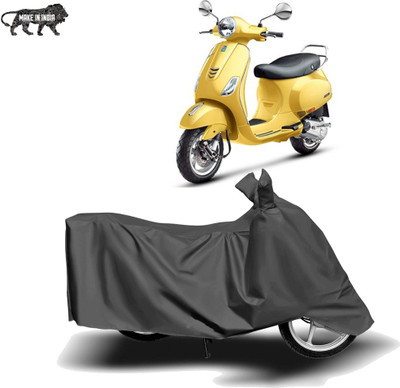 MOTOGENIX Two Wheeler Cover for Vespa(Vespa VXL, Grey)