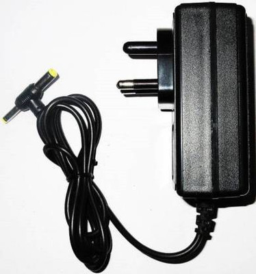 Grid 12 Volt 2 Amp power adapter Charger AC INPUT 100-270V DC 12V 2A +DC PIN SMPS Worldwide Adaptor(Black)