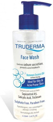 Truderma FACE WASH 150 ML Control Sebum Secretion  (150 ml) Face Wash(150 ml)
