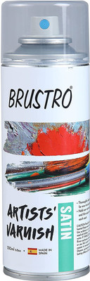 BRuSTRO Artists Picture Varnish - Satin - 200 ml Spray can Satin Varnish(200 ml)