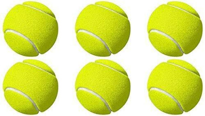 Owlix Light Weight Cricket Tennis Ball Pack Of 6 Ball Cricket Tennis Ball(Standard, Pack of 6)