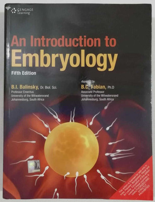 An Introduction to Embryology 5th  Edition(English, Paperback, Balinsky B.I.)