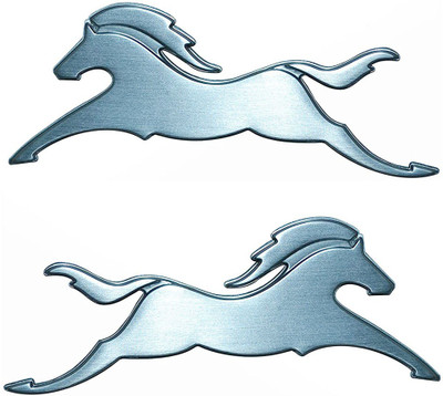 TUSHIKA Emblem for Bike(Silver)