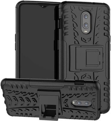 SmartPoint Bumper Case for OnePlus 6T(Black, Shock Proof, Pack of: 1)