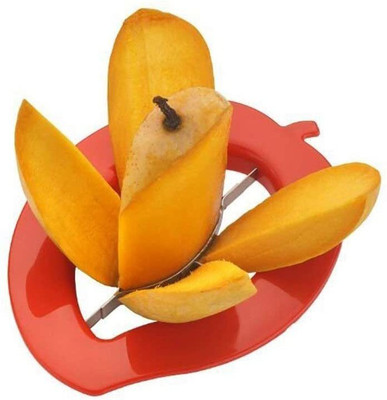 Muktbhav Mango Cutter Chopper Slicer Tool Slicing Machine with 4 Stainless Steel Blades Apple Slicer(1 Mango Cutter)