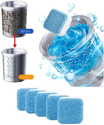 TAGUDA 30 Pcs Washing Machine Deep Cleaner Effervescent Tablet for All Company’s Front and Top Load Machine, Descaling Powder Tablet for Perfectly Cleaning of Tub & Drum Stain Remover Washer Dishwashing Detergent(300 g)