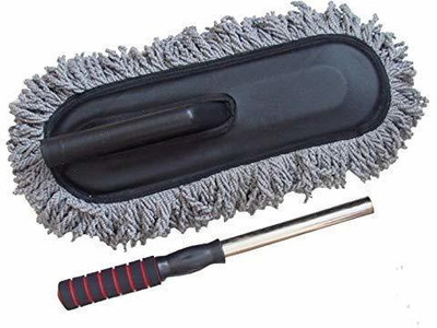IKK TRADERS Microfibre Wet and Dry Brush(Grey)