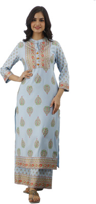 DMP EXPORT Women Kurta Palazzo Set