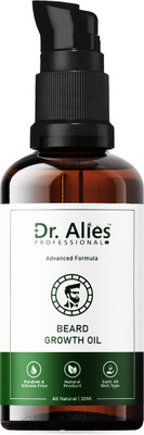 Dr. Alies Professional Premium Natural Beard Growth Oil for Strong and Healthy Beard Growth - No SLS, No Paraben Hair Oil (30 ml) Hair Oil(30 ml)
