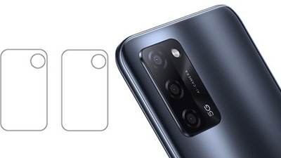 HIRDESH Back Camera Lens Glass Protector for Oppo A53S(Pack of: 2)