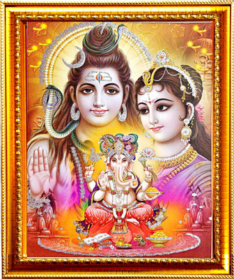 SUNINOW Shiv parivar photo frame Religious Frame