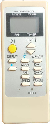 Akshita Ac Remote Compatible for  N0.76 Ac Remote Control ( Check Image with Old Remote ) SHARP Remote Controller(White)
