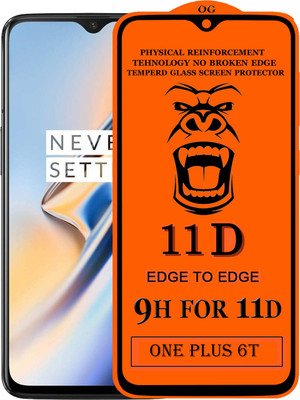 Xester Edge To Edge Tempered Glass for OnePlus 6T(Pack of 1)