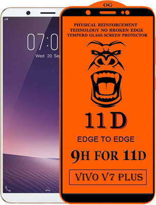 Xester Edge To Edge Tempered Glass for VIVO V7 Plus(Pack of 1)