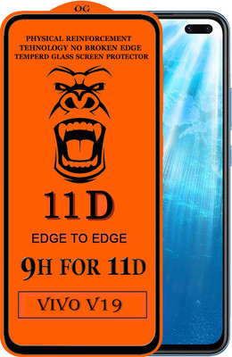 Xester Edge To Edge Tempered Glass for Vivo V19(Pack of 1)