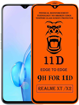 HQ Protection Edge To Edge Tempered Glass for Realme XT(Pack of 1)