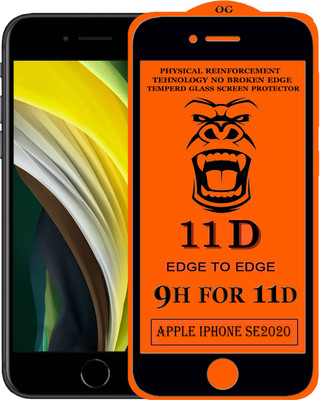 Xester Edge To Edge Tempered Glass for Apple Iphone SE 2(2020)(Pack of 1)