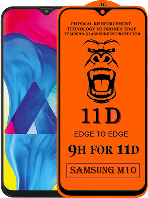 HQ Protection Edge To Edge Tempered Glass for Samsung Galaxy M10(Pack of 1)