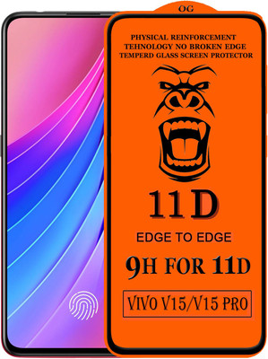 Xester Edge To Edge Tempered Glass for Vivo V15 Pro(Pack of 1)